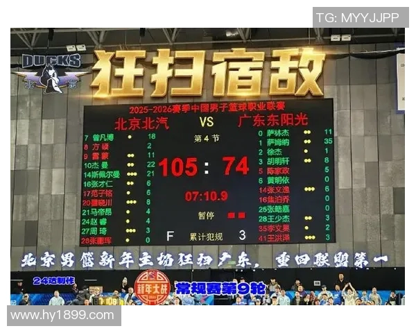 北京与广东总决赛精彩对决比分揭晓篮球迷们的激动时刻